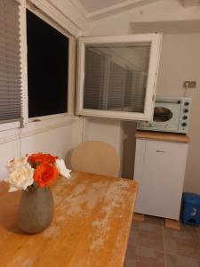 Kuchyň nebo kuchyňský kout v ubytování Apartment Stella