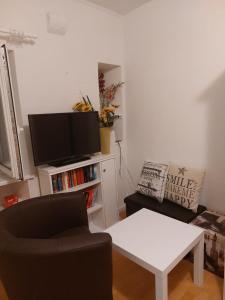 TV a/nebo společenská místnost v ubytování Apartment Stella