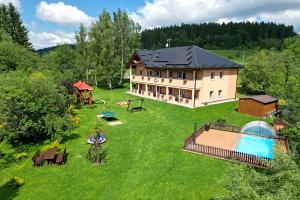 Zahrada ubytování Apartments Nad Rybníky