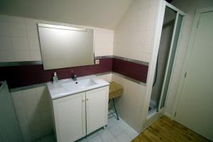 Koupelna v ubytování Chambre d'hôte Blankenberge