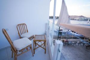 Rõdu või terrass majutusasutuses Obelisk Nile Hotel Aswan