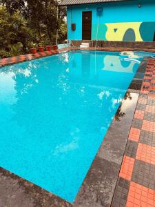 Bazén v ubytování Elora Resort Wayanad nebo v jeho okolí