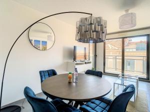 Posezení v ubytování 2p Cannes centre-ville Terrasse