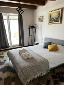 San Marco Rooms Umag客房内的一张或多张床位