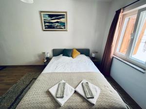 San Marco Rooms Umag客房内的一张或多张床位