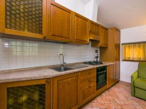Kuchyň nebo kuchyňský kout v ubytování Apartment Montereggi-4 by Interhome
