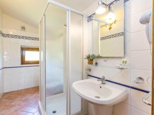 Koupelna v ubytování Apartment Montereggi-4 by Interhome