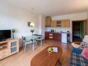 Kuchyň nebo kuchyňský kout v ubytování Apartment Sluneční stráň III by Interhome