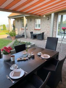 Posezení v ubytování B&B Decoster