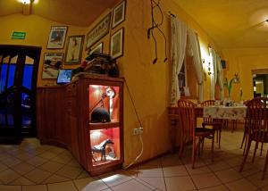 Restaurace v ubytování Dworek