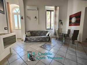 Гостиная зона в Il Castello casa vacanza