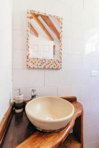ห้องน้ำของ Cabañas El Palomar