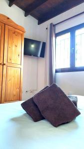 Telewizja i/lub zestaw kina domowego w obiekcie Casa Nisamarita by Sea You There Fuerteventura