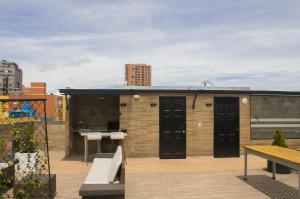 Balkón nebo terasa v ubytování Apartahotel Connect Bogotá