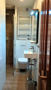 A bathroom at Studio apartman Olivera