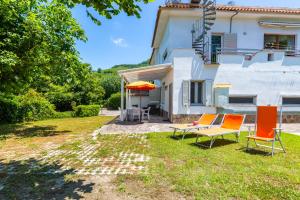 Zahrada ubytování Le Castagne Apartments Ischia