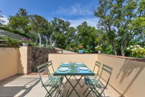 A balcony or terrace at Casa vacanze con piscina