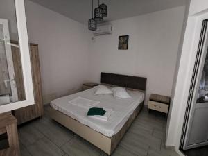 Postel nebo postele na pokoji v ubytování Zapp House