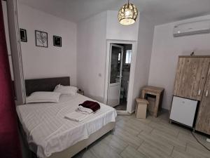 Postel nebo postele na pokoji v ubytování Zapp House