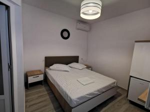 Postel nebo postele na pokoji v ubytování Zapp House