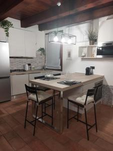 Kuchyň nebo kuchyňský kout v ubytování Dodo's House