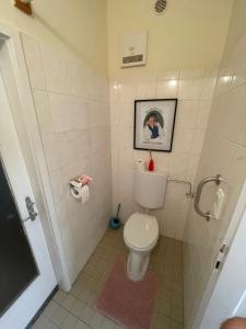 Koupelna v ubytování Meli´s Zirbenbett Ferienhaus