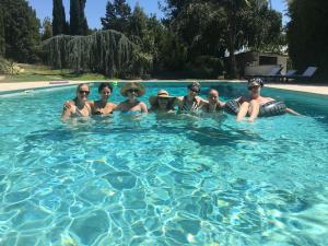 The swimming pool at or close to Rome villa swimming pool