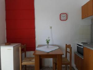 Kuchyň nebo kuchyňský kout v ubytování Bozelia Apartments
