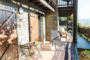 Balkón nebo terasa v ubytování Precioso apartamento con jardín privado a 4 km de Puigcerdà