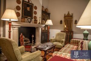 Posezení v ubytování Hotel Boutique Casa de Orellana