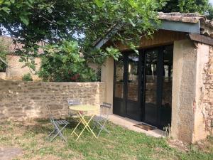 Vonkajšia záhrada v ubytovaní L’atelier
