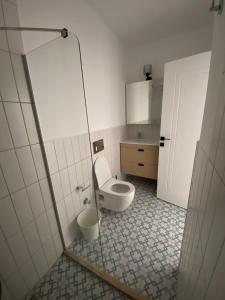Koupelna v ubytování Likya Apart Kaş