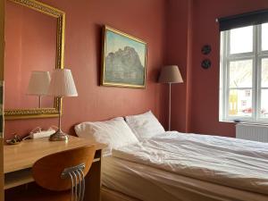 Postel nebo postele na pokoji v ubytování Mánagisting Guesthouse