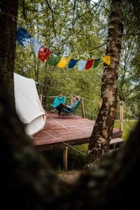 Drábsko的住宿－Yatu Ecological Glamping，相簿中的一張相片