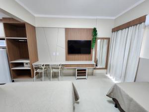 Μια τηλεόραση ή/και κέντρο ψυχαγωγίας στο Spazzio diRoma - Apartamentos JN