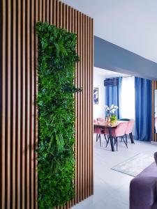 Χώρος καθιστικού στο Penthouse View Aeroport Iasi