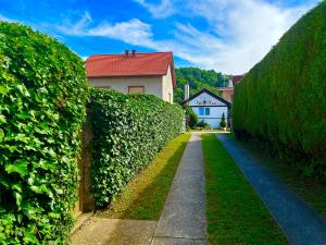 Vonkajšia záhrada v ubytovaní VILLA MARIA Požega