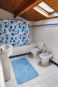 Koupelna v ubytování Casinha de Padrões