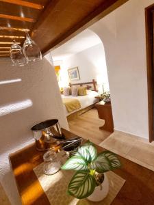 Antara Hotel & Suites - Miraflores房間的床