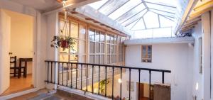 Balkón nebo terasa v ubytování SAMANA B&B