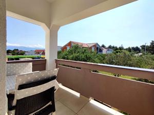 Apartments Jolić tesisinde bir balkon veya teras