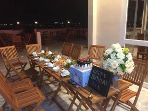 Balkón nebo terasa v ubytování Magnolia Hotel Cam Ranh