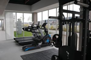 Pusat kecergasan dan/atau kemudahan kecergasan di Silver Studio Pool Comfy Garage CheckinEC