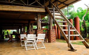 Zahrada ubytování Plei Homestay & Café