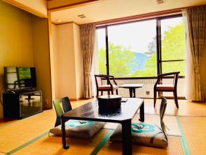 Posezení v ubytování Lake Side Nikko Hotel