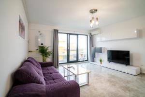 Et opholdsområde på Luxury residence Mamaia