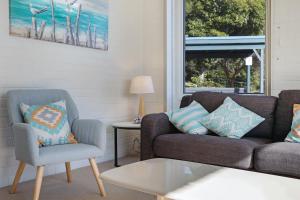 Χώρος καθιστικού στο Calendo Apartments