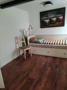 Cama ou camas em um quarto em Auszeit