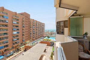 Balkón alebo terasa v ubytovaní Two bedroom apartment beside marina