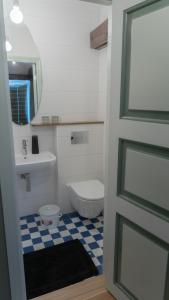 Koupelna v ubytování Karja Accommodation